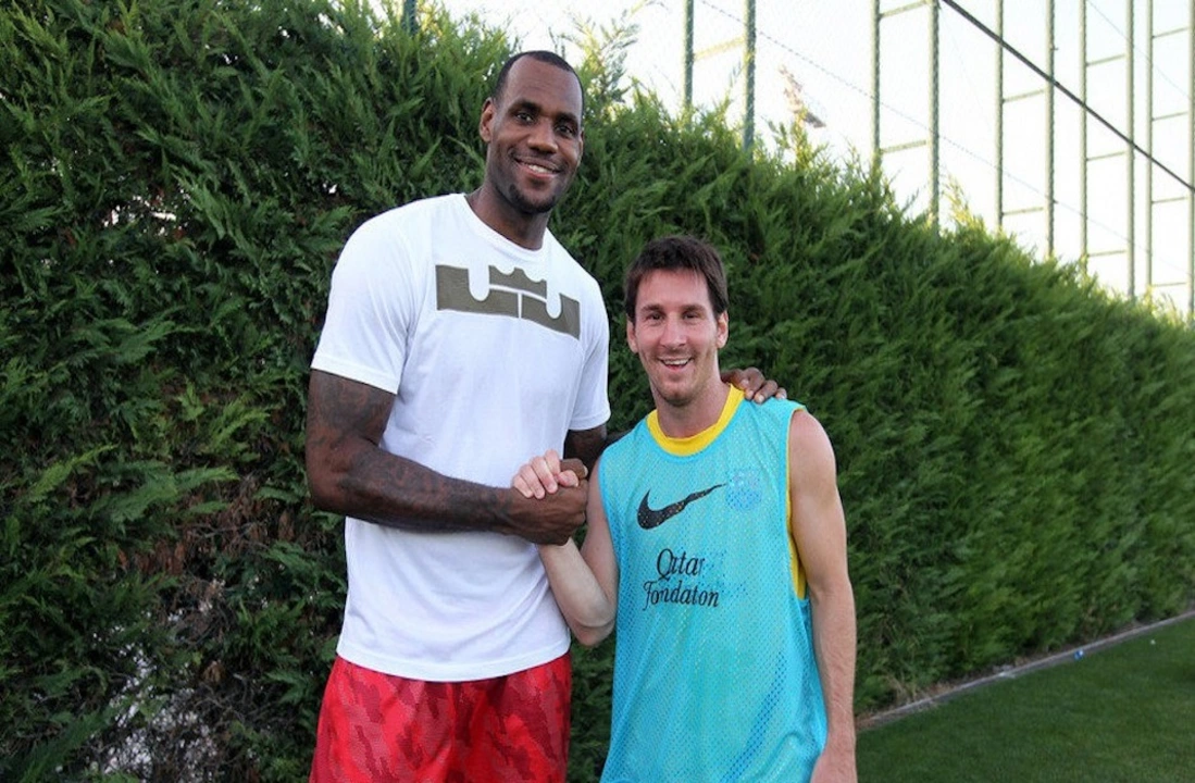 Who is more famous, Lionel Messi or LeBron James?